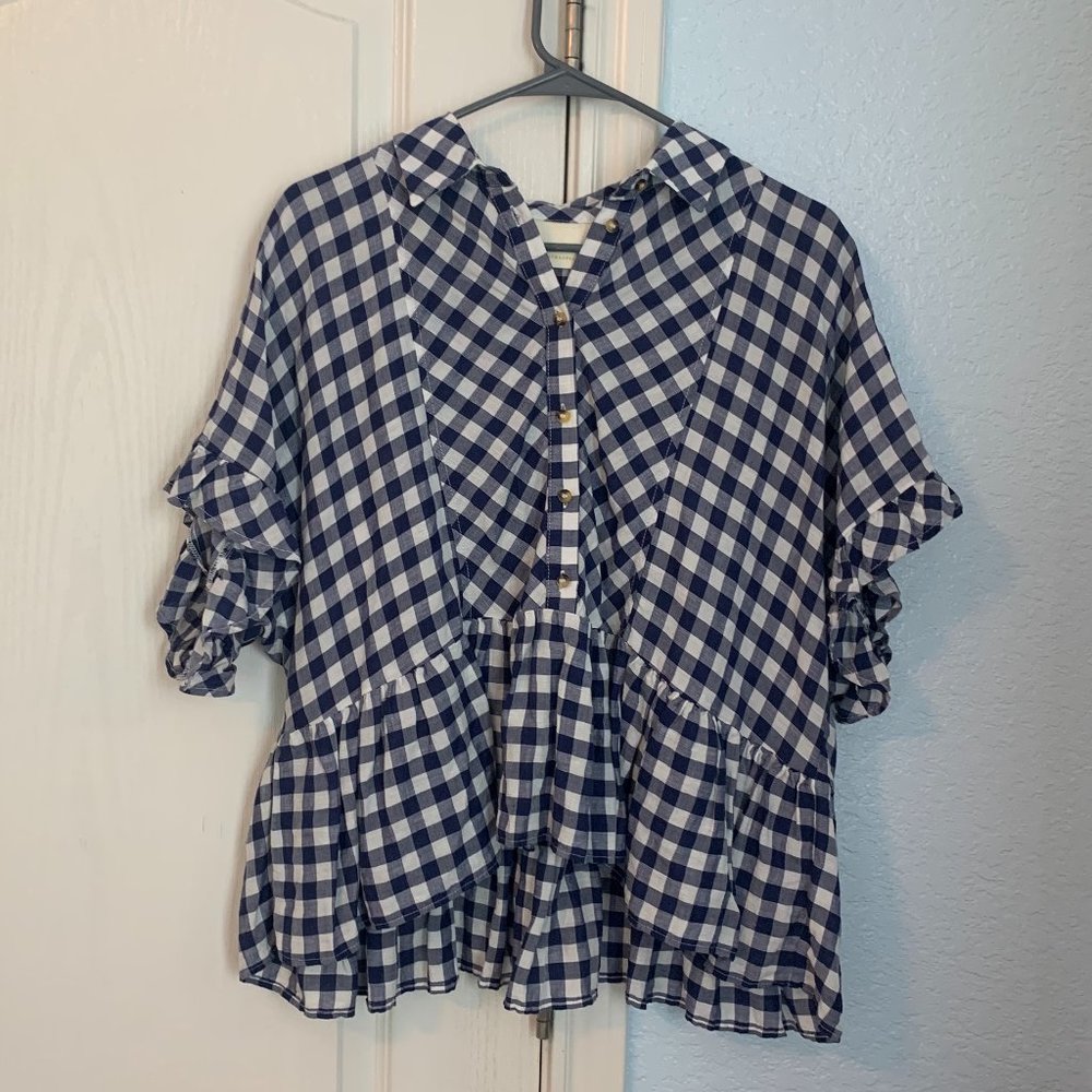 Anthropologie Plaid Shirt